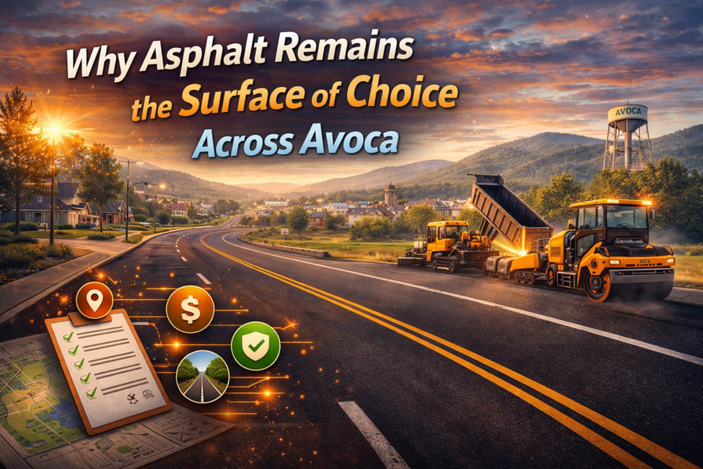 Why Asphalt Remains the Surface of Choice Across Avoca